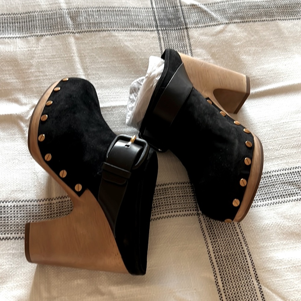 Veronica beard Black Clogs